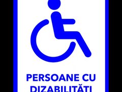 Semn pentru persoana cu dizabilitate